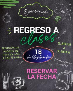 Back to School Spanish